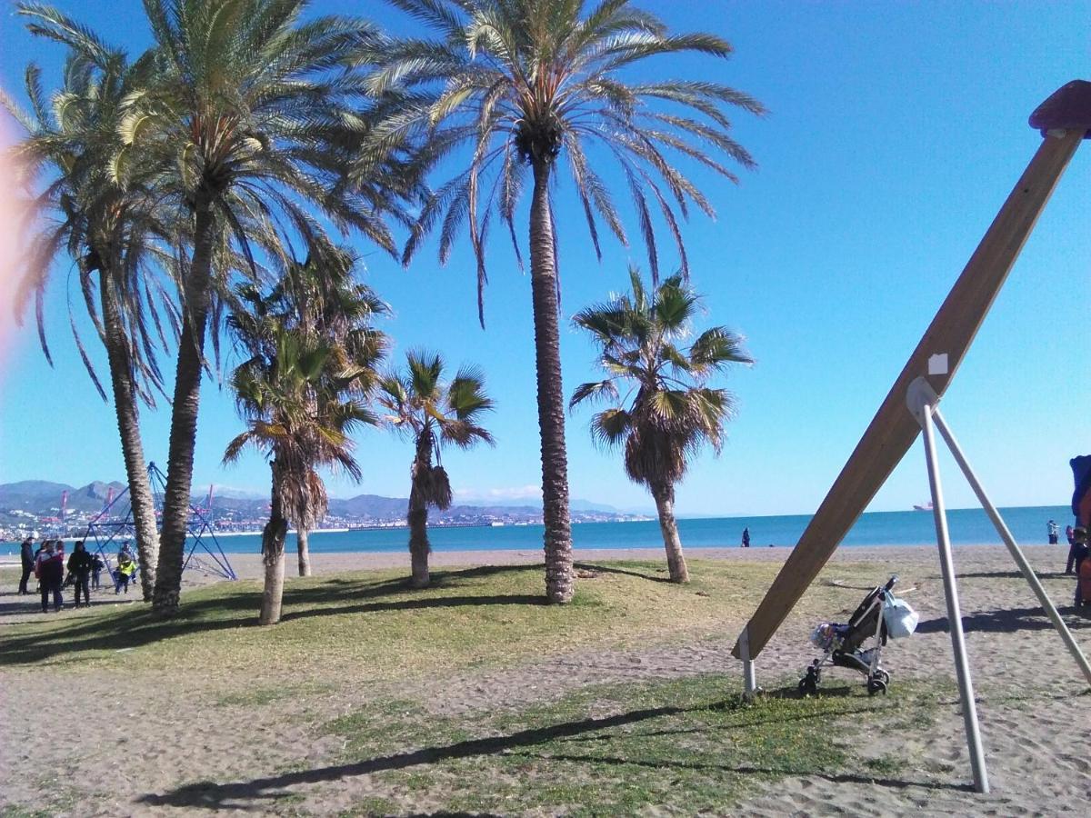 Malaga Downtown And Beach Apartment Exteriör bild