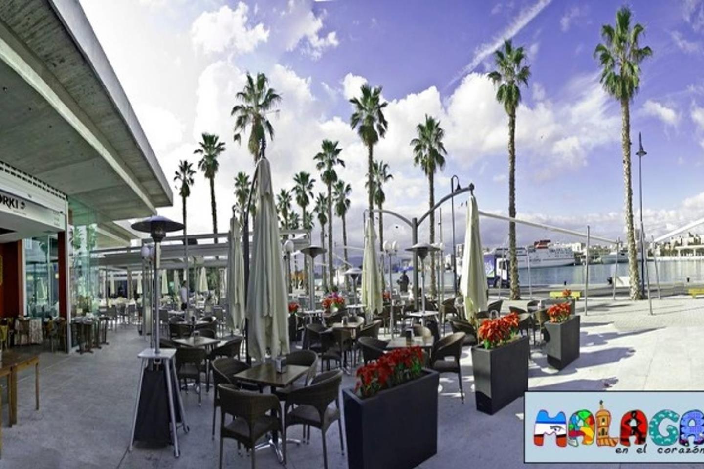 Malaga Downtown And Beach Apartment Exteriör bild